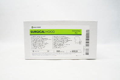 Halyard 69110 Surgical Hood Universal Size Blue - Box of 100